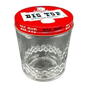 Vintage Big Top Peanut Butter Jar with Lid (Fjml)